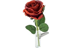 SANDINI Jarrón de Coche con Flor de Seda/Flor de Culto en Muchos diseños - Adecuado para Cada Coche