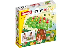 Quercetti - 1041 Stay Apple Balance Tree Game