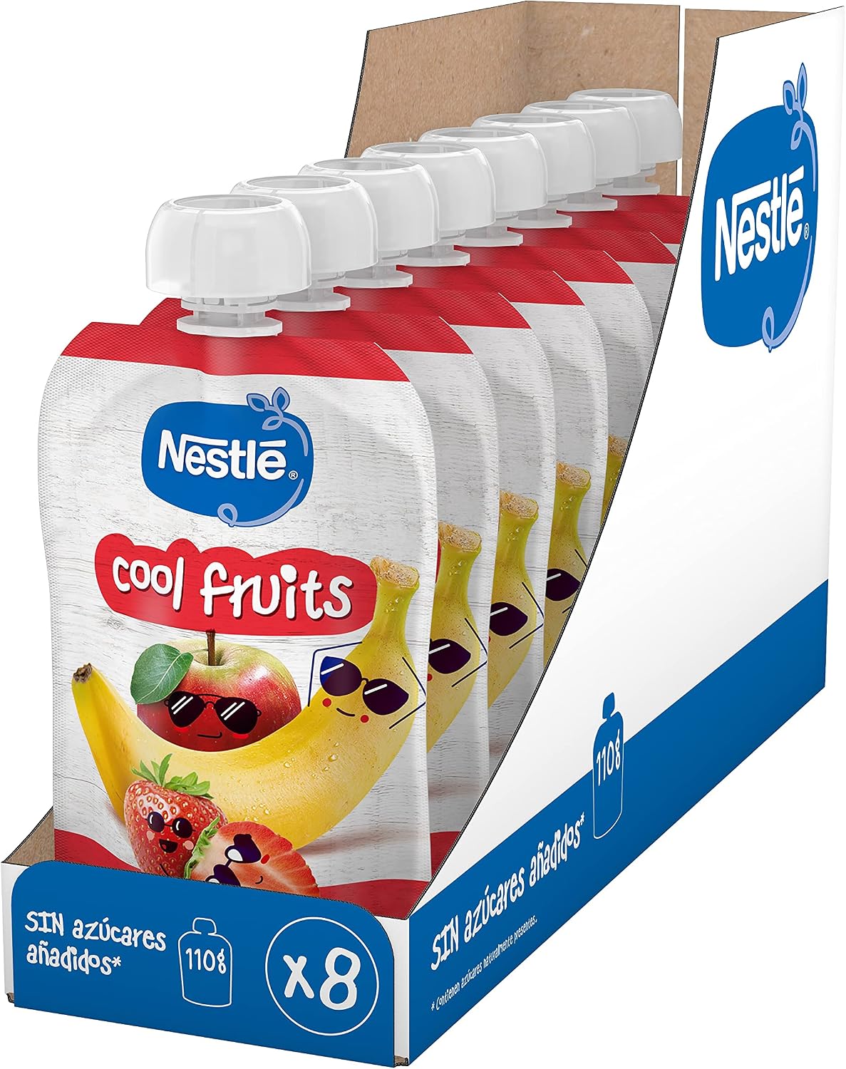 NESTLÉ Pure Cool Fruits - Pack de 8