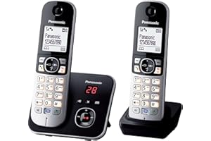 Panasonic KX-TG6822 Téléphones Sans fil Répondeur Ecran [Version Française]