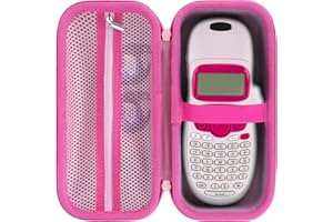 Peyyargo Dur Étui de Protection Compatible avec Dymo LetraTag LT-100H/ LetraTag LT-100H Plus étiqueteuse portative