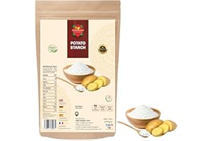 THE WORLDWIDE MINT Potato Starch (400G/14.11 oz) | Baked Goods, Muffins, Bread - Gravy and Sauce Thickener | Gluten Gree | Non GMO | Vegan | Premium Quality