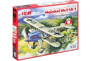 ICM 72193 - Caccia Biplano Tedesco Heinkel He 51A-1