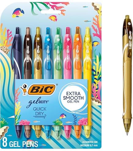 BIC Penna a sfera a scatto bic smooth 4 color punta media 1,0 mm 51999