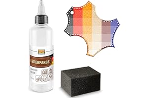 SRS TECHNOLOGY Pintura de Cuero MB Classico (100ml) Tinte Específicas para Pintar Superficies de Cuero Piel Polipiel Super Elástico Leder (Helios clásico)