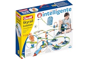 Quercetti - 6600 Skyrail Evolution -Circuit pour Billes-Jouet Construction