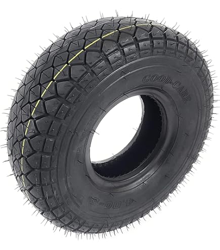 Tyre 3.00-8 Black Knobbly Block Tread Fits Obility Scooter 8 Inch Wheel Ri 4 Ply - View #7