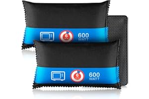 WATSABRO Luftentfeuchter Auto (2x400g), Mit Farbindikator & Antirutschmatte, Wiederverwendbare Auto Entfeuchter-Beutel gegen Kondenswasser und Gerüche, Für Auto, Kleiderschrank, Schublade