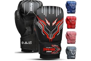 Farabi Sports Gant de Boxe Enfant Garçons et Filles Gants de Boxe Enfant 6-oz Youth, Junior Gant Boxe Enfant pour MMA, Muay Thai, Sac de Boxe et entraînement pour Les 5 à 10 Ans