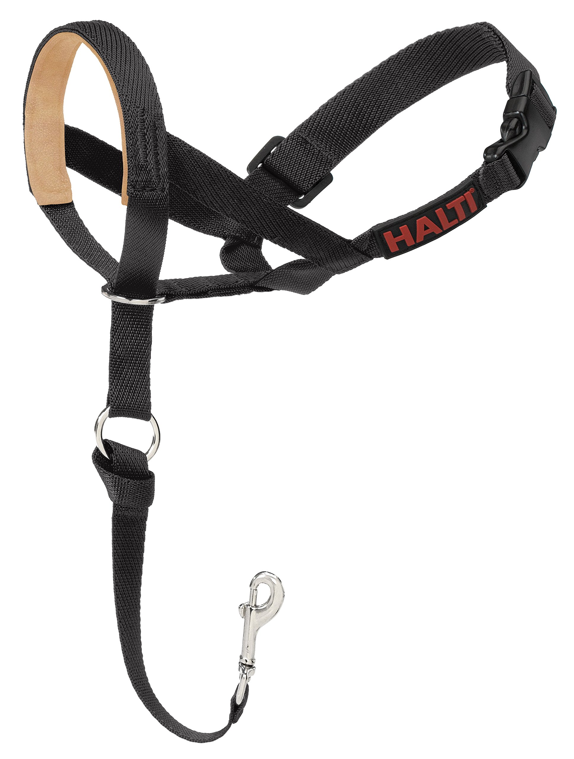 HALTI Headcollar Dog Nose Padded Harnesses and Leads Strong Nylon Black 886284112802 eBay