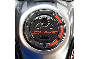‎LABELBIKE labelbike - 3D Harz Aufkleber Dekoration und Schutz des Motorrad-Tankdeckels kompatibel mit dem Motorrad KTM 790 Duke