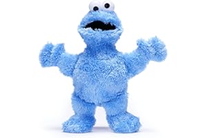 Posh Paws 37625 Cookie Monster 10" miękka zabawka (28 cm), niebieski