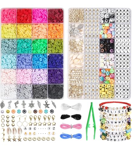 Cuentas Arcilla 18 Colores - Arcilla Polimérica 6mm Manualidades Joyería Cuentas Cerámica Planas