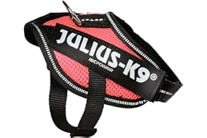 JULIUS K-9 Julius-K9, Harnais IDC Powair, Taille: 2XS, Rose