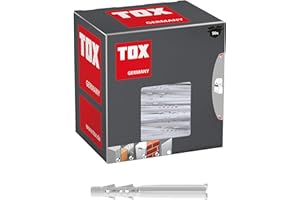TOX cheville universelle longue pour ouvertures Tetrafix XL 8 x 80 mm, 50 pièces, 021100101