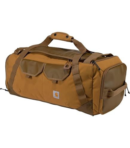 Sac de sport Carhartt Trade Series gris moyen 2 en 1 emballable avec