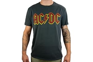 Amplified - T-shirt Homme - ACDC LOGO MENS CREW TEE