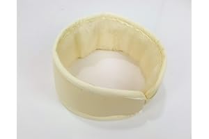 VIGLIETTI FASCIA CERVICALE (TAGLIA UNICA) da casa in 100% LANA MERINO MANIFATTURA