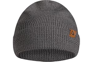 DANISH ENDURANCE Bonnet en Laine Mérinos, Bonnet Thermique Automne-Hiver, Bonnet de Pêcheur, pour Hommes et Femmes