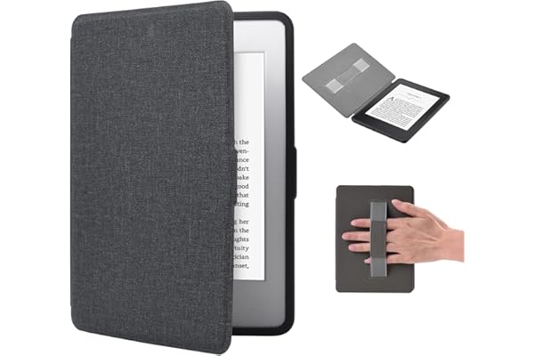 Étui de Protection pour Kindle 11e génération 2024/2022, 6", avec dragonne, Fonction Veille/réveil Automatique, liseuse électronique (modèle n° RS23CV/C2V2L3)