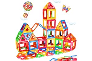 KAYBOLGE Magnetic Building Blocks,Toys for 3 Year Old Boys Educational Boys Girls Toys Age 4 5 6 Construction Magnet Game Magnetic Tiles for Kids Games for 7 8 9 Year Olds Christmas Toddler Birthday Gifts
