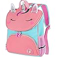 Yafe School Bag for Girls, Kids Backpack with Chest Strap Children's Backpack Toddlers Rucksack Kindergarten Preschool Bookbag for Girls Age 3-6