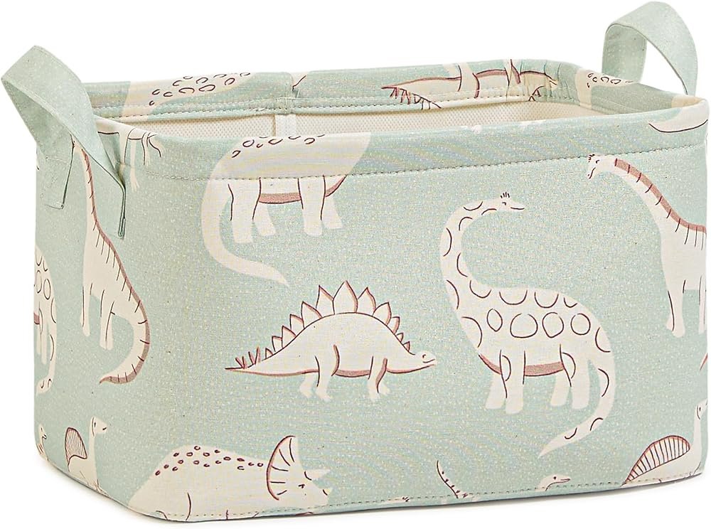 Ocean Home Textile Çocuk Odası Dinozor Sepet 30 x 21 x 18 cm