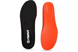 riemot Solette Memory Foam Uomo Donna, Soletta Scarpe per Stivali da Lavoro e Scarpe da Passeggio, Sport Solette per Assorbimento Degli Urti e Ammorti 36-46 EU