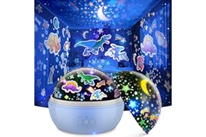 Tesoyzii Dinosaurier Spielzeug ab 2 3 4 5 6 7 8 Jahre Junge, Kinder Nachtlicht Dino Weihnachten Geschenk Junge 2 3 4 5 6 7 8 Jahre Dino Spielzeug Sternenhimmel Projektor Junge Spielzeug