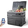 Glacière Portable Smart Ice 65L, Blanche, Isotherme, Pour Camping, Pêche, Picnic