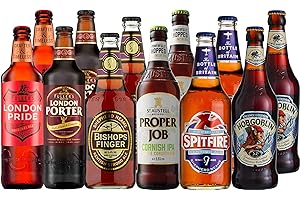 BIERLINIE GMBH Englisches Bier Paket mit 12 Bieren