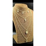 Golden chain Necklace fancy girl gale 
