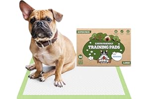 POGI'S PET SUPPLIES Pogi tappetini per cani (60 × 60 cm) – a 6 strati, super assorbenti ed ecologici – 50 pezzi