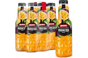 ‎GRANINI granini Selection Maracuja (6 x 0,75l), 20% Frucht, Maracuja Fruchtsaftgetränk, vegan, exotischer Fruchtgenuss, laktosefrei, ideal zum Mixen, mit Pfand