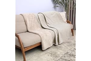 CATALONIA CLASSY Manta Impermeable para Mascotas, Manta para Perros a Prueba de orina para sofá Cama, Funda Protectora Reversible Suave para Muebles, Manta a Prueba de líquidos para Perros Grandes