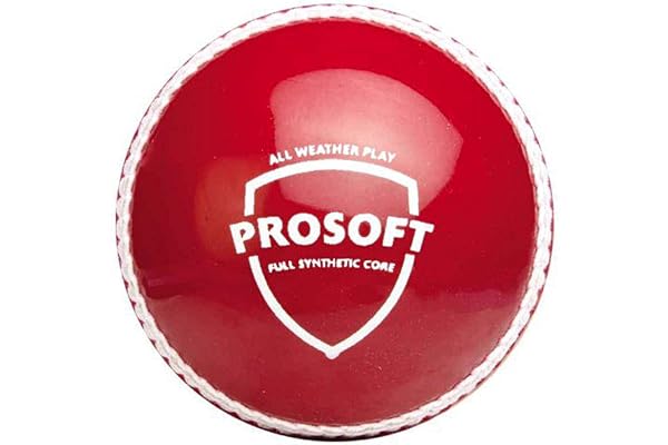 SG Rubber Prosoft Tennis Ball, Rubber, Red, 300 Grams