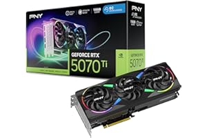 ‎PNY PNY GeForce RTX™ 5070Ti 16GB ARGB OC Triple Fan Grafikkarte DLSS 4