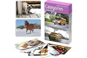 PICTURE MY PICTURE Flash Card Categorie.. 40 schede fotografiche educative per lo sviluppo del linguaggio. Materiali per logopedia, materiali ESL.