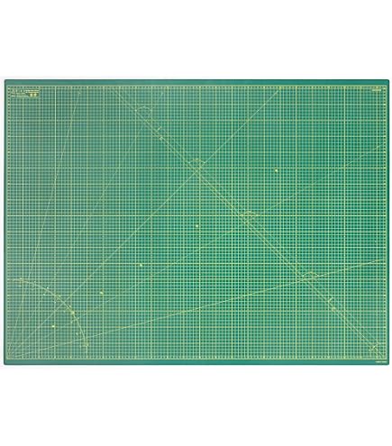 Base Da Taglio Kadusi 90x60 Cm, Spessore 3mm – Doppia Scala Centimetri E Pollici, Autorigenerante