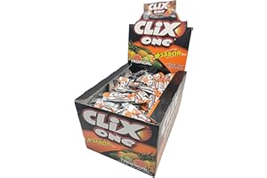 CLIX ONE TROPICAL - Chicle sin azúcar - Caja de 200 unidades