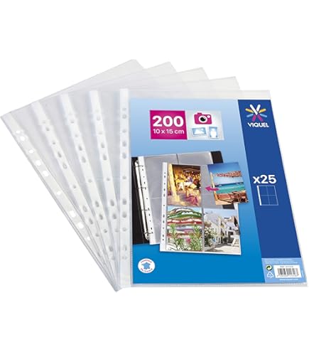 Lot De 10 Pochettes Transparentes Pour Cartes Postales - Format A4