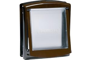 Petsafe 730EF Drzwiczki Dla Kotów, S, Brązowy