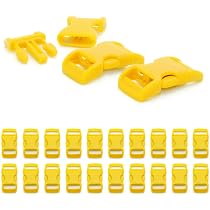 Ganzoo 20x Klickverschluss – 3/8 Zoll (10 Mm Gurtband) – Steckschnalle Aus Robustem Kunststoff – 30x15 Mm – Für Paracord Armbänder, Rucksäcke, Hundehalsbänder & DIY-Projekte – Gelb Ganzoo 20x Klickverschluss – 3/8 Zoll (10 Mm Gurtband) – Steckschnalle Aus Robustem Kunststoff – 30x15 Mm – Für Paracord Armbänder, Rucksäcke, Hundehalsbänder & DIY-Projekte – Gelb
