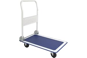 SAFETYLIFTINGEAR 300kg Folding Flat Bed Platform Hand Trolley Truck Sack Barrow