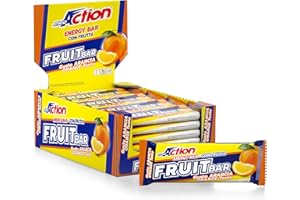 PROACTION Fruit Bar (arancia) - confezione da 24 barrette da 40 g
