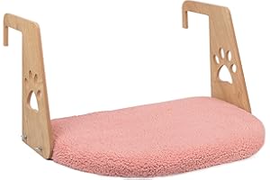 SANDWATCH Katzenbett-Hundebett-Heizkörperbett für Katzen und Hunde - weiches Bett für Katze Hund maximales Gewicht von bis zu 12 kg - für alle gängigen Heizkörper - hängendes Bett (Pulver)