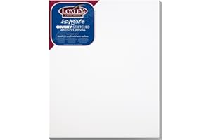 Loxley 30 x 24-inch Deep 36 mm Edge Ashgate Chunky Stretched Artists Canvas, White