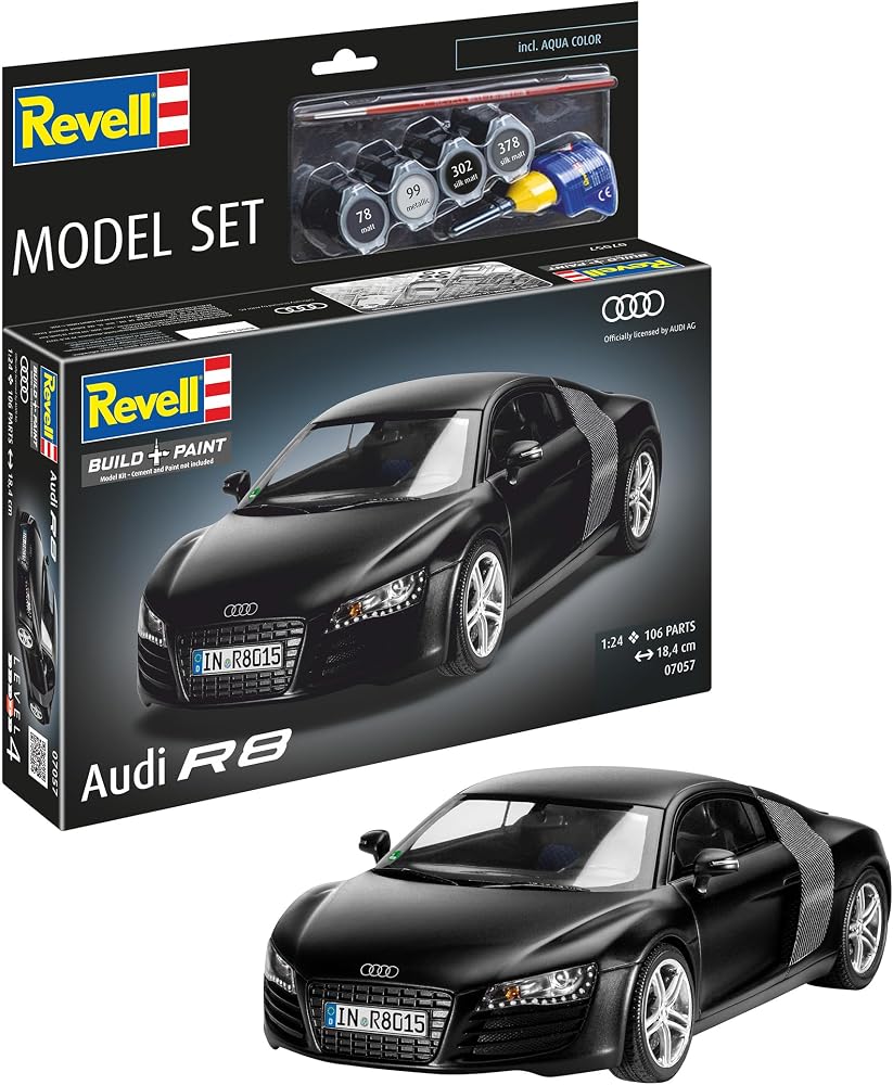 Revell - M. Set Audi R8 (67057)