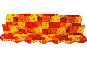 Adlatus-Kühnemuth Polsterauflage Gartenstuhlauflage Modell 150 (180x50 cm Hollywoodschaukelauflage)