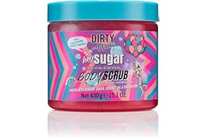 Dirty Works Hey Sugar Body Scrub 430g – Luxurious Exfoliation with Coconut Oil & Shea Butter for Soft, Radiant Skin – Mood-Boosting Fragrance